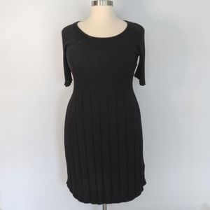 JustFab black knit dress